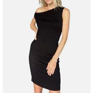 Six/Fifty NWT The Date Night Dress Black Sz M